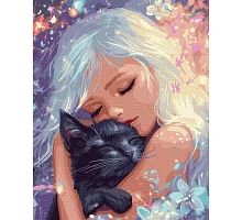 Картина за номерами Пухнастий талісман art_selena_ua 40х50 Ідейка (KHO8540)