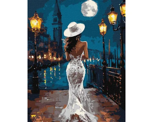 Картина за номерами Біля причалу art_selena_ua 40х50 Ідейка (KHO8544)