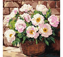 Картина по номерам Нежный аромат art_selena_ua 40х40 Идейка (KHO3311)