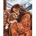 Картина за номерами Обійми улюбленця art_selena_ua 40х50 Ідейка (KHO8536)