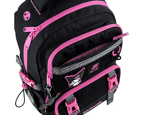 Рюкзак шкільний Kite котик Kuromi 39 см (HK25-1022M)