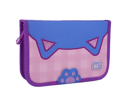 Пенал-книжка твердий одинарний з клапаном Lovely Kitty HP-03 Yes (533657)
