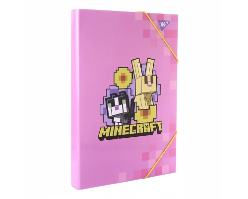 Папка для праці картонна А4 Minecraft Girl Yes (500248)