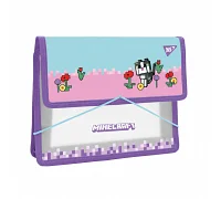 Папка для зошитів пласт. на резинці В5 Minecraft Girl Yes (492308)