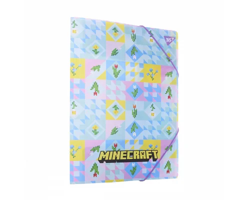 Папка A4 на гумці Minecraft Girl Yes (492309)
