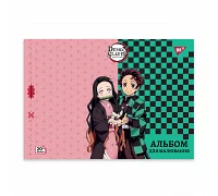 Альбом для малювання А4 20 скоба з перфорацією Demon Slayer YES (130586)