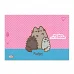 Зошит для малювання А4 12 скоба з перфорацією Pusheen YES (130588)