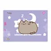 Альбом для малювання А4 28 скоба з перфорацією Pusheen YES (130590)