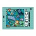 Альбом для малювання А4 12 скоба з перфорацією Minecraft Boom YES (130593)