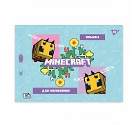 Альбом для рисования А4 12 скоба с перфорацией Minecraft YES (130598)