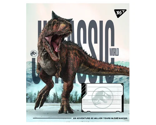 Зошит учнівський загальний JURASSIC WORLD ALIVE А5 36 аркушів лінія YES (767685)