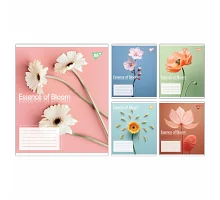 Зошит учнівський загальний Essence of Bloom А5 60 аркушів лінія YES (767724)
