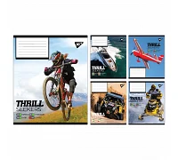 Зошит учнівський загальний Thrill Seekers А5 60 аркушів клітинка YES (767789)