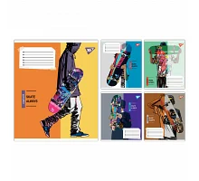 Зошит учнівський загальний Skate is always А5 48 аркушів клітинка YES (767814)