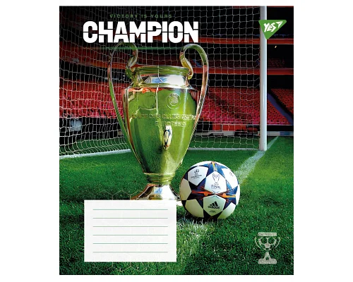 Зошит учнівський загальний Champion А5 48 аркушів лінія YES (767828)
