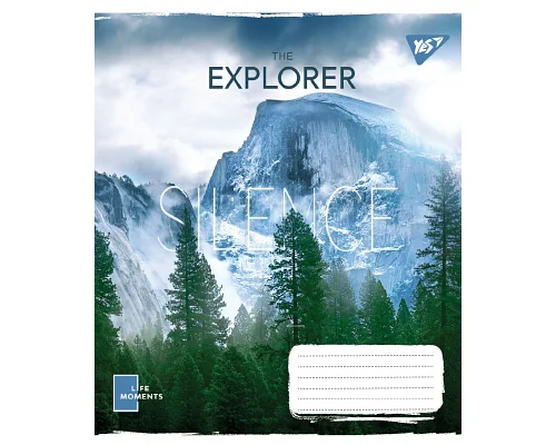 Тетрадь ученическая общая The Explorer А5 60 листов клетка YES (767857)