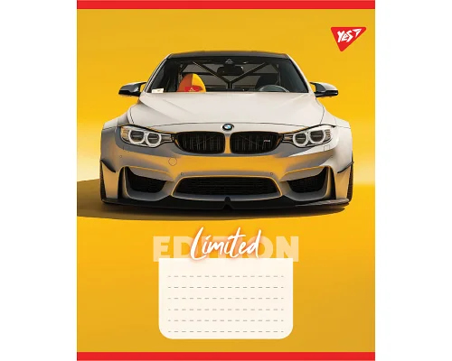 Зошит учнівський загальний Limited edition А5 36 аркушів клітинка YES (767921)