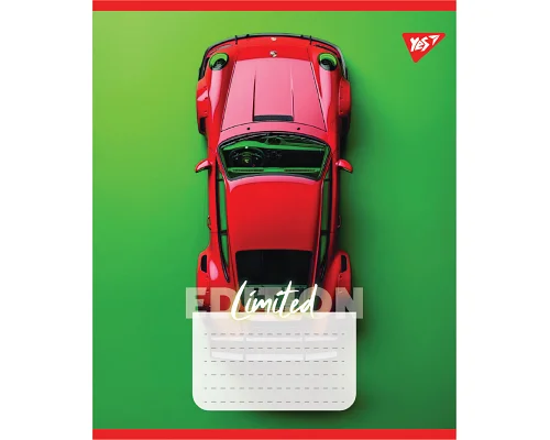 Зошит учнівський загальний Limited edition А5 60 аркушів клітинка YES (767924)