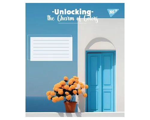 Зошит учнівський загальний Charm of Colors А5 48 аркушів лінія YES (767976)