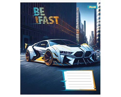 Тетрадь ученическая школьная Be Fast А5 18 листов клетка 1 Вересня (768007)