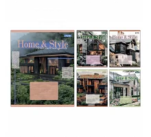 Зошит учнівський загальний Home & Style А5 36 аркушів лінія 1 Вересня (768116)