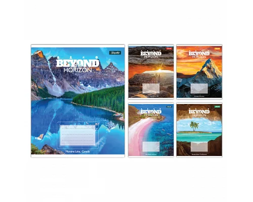 Зошит учнівський загальний Beyond the horizon А5 60 аркушів лінія 1 Вересня (768249)