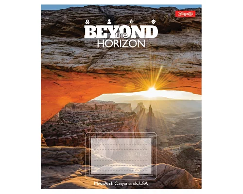 Зошит учнівський загальний Beyond the horizon А5 60 аркушів лінія 1 Вересня (768249)