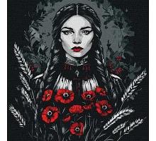 Картина по номерам Женская сила art_selena_ua 40х40 Идейка (KHO8572)