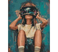 Картина за номерами Простір в очах art_selena_ua 40х50 Ідейка (KHO8548)