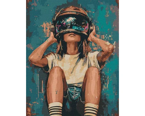 Картина за номерами Простір в очах art_selena_ua 40х50 Ідейка (KHO8548)