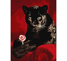 Картина по номерам Сладкий взгляд art_selena_ua 30х40 Идейка (KHO6727)