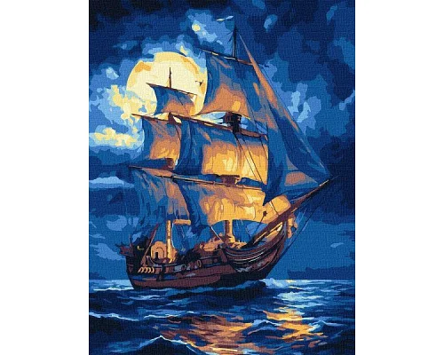Картина за номерами Легенда хвиль art_selena_ua 30х40 Ідейка (KHO6372)