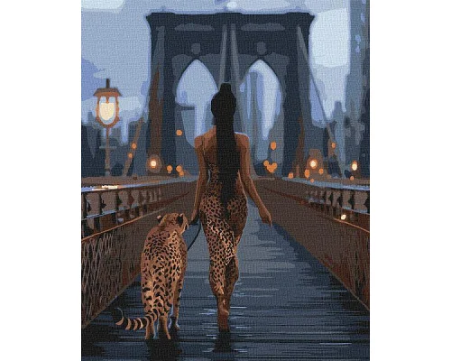 Картина за номерами Хижі дівчата art_selena_ua 40х50 Ідейка (KHO8537)