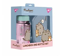 Набір пляшка та ланч-бокс з улюбленим персонажем Pusheen.<br />
Цей яскравий та стильний набір порадує будь-яку дитину та зробить прийом їжі веселим та зручним!<br />
Дизайн із улюбленим персонажем Pusheen стане відмінним доповненням до шкільного рюкзака 