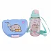 Набір пляшка та ланч-бокс з улюбленим персонажем Pusheen.<br />
Цей яскравий та стильний набір порадує будь-яку дитину та зробить прийом їжі веселим та зручним!<br />
Дизайн із улюбленим персонажем Pusheen стане відмінним доповненням до шкільного рюкзака 