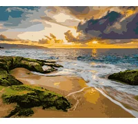 Картини за номерами Закат на морі 40*50 см (PN6459)