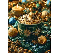 Картина за номерами Смак зимового затишку 40х50 см Origami (LW3552)