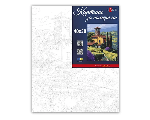 Картина за номерами SANTI Тоскана 40х50 см (955749)