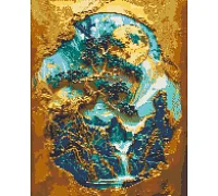 Алмазна мозаїка Незвичайне дерево 40x50 см Орігамі (OD3406)