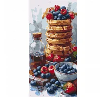 Картина по номерам Натюрморт Сладкие вафли 40х80 см Art Craft (12035-AC)