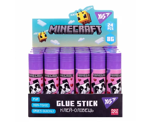 Клей-олівець 8г PVP Minecraft Girl Yes (320304)