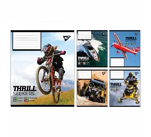 Зошит учнівський загальний Thrill Seekers А5 96 аркушів клітинка YES (767790)