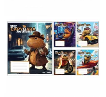 Зошит учнівський шкільний Epic Capybara А5 12 аркушів лінія YES (767792)