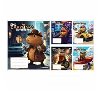 Зошит учнівський шкільний Epic Capybara А5 24 аркушів лінія YES (767797)