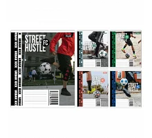 Зошит учнівський загальний Street Hustle А5 36 аркушів лінія 1 Вересня (768216)