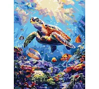 Картина за номерами Морський спокій art_selena_ua 40х50 Ідейка (KHO6660)