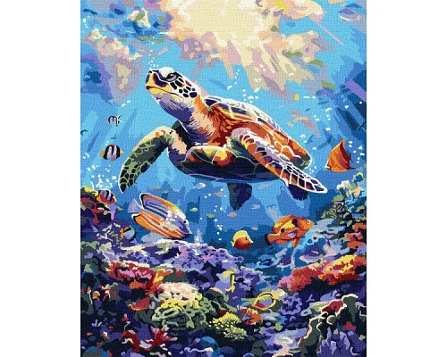 Картина по номерам Морское спокойствие art_selena_ua 40х50 Идейка (KHO6660)