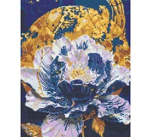Алмазна мозаїка Дивовижна квітка 40x50 см Орігамі (OD3443)