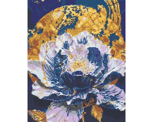 Алмазная мозаика Удивительный цветок 40x50 см Оригами (OD3443)