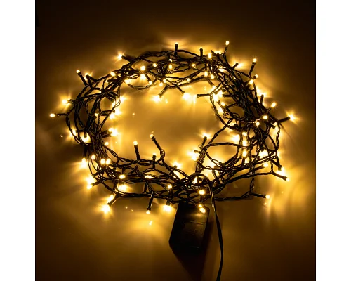 Електрогірлянда Yes! Fun Нитка 120 LED, тепло-біла, 8,4 м, 8 режимів миготіння (974832)